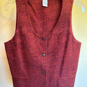 Territory Ahead Women's Red Vest Size S